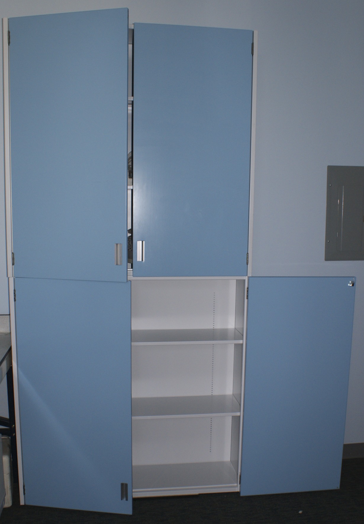 Triad Lab Furniture Swing Solid Door Wall Cabinet Dimensions 48