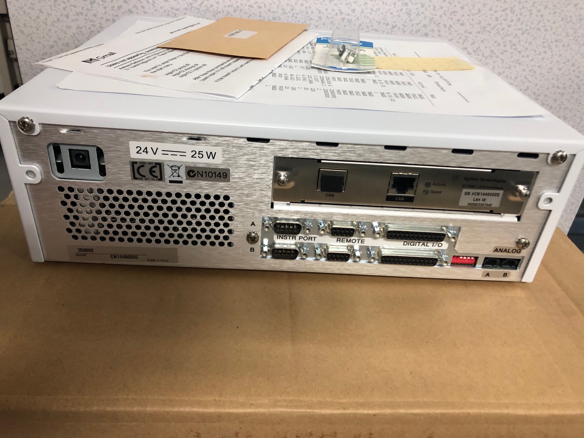 Agilent 35900E dual-channelinterface like new