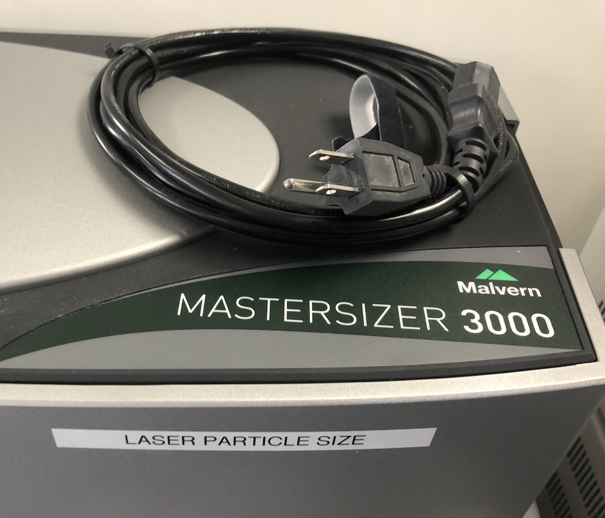 MALVERN MASTERSIZER 3000 Malvern 3000 Mastersizer