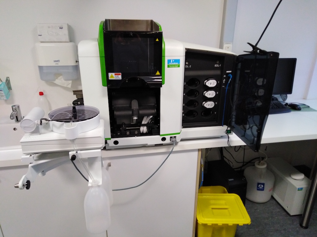 Perkin ELMER PinAAcle 900T Series Atomic Absorption Spectrometer used