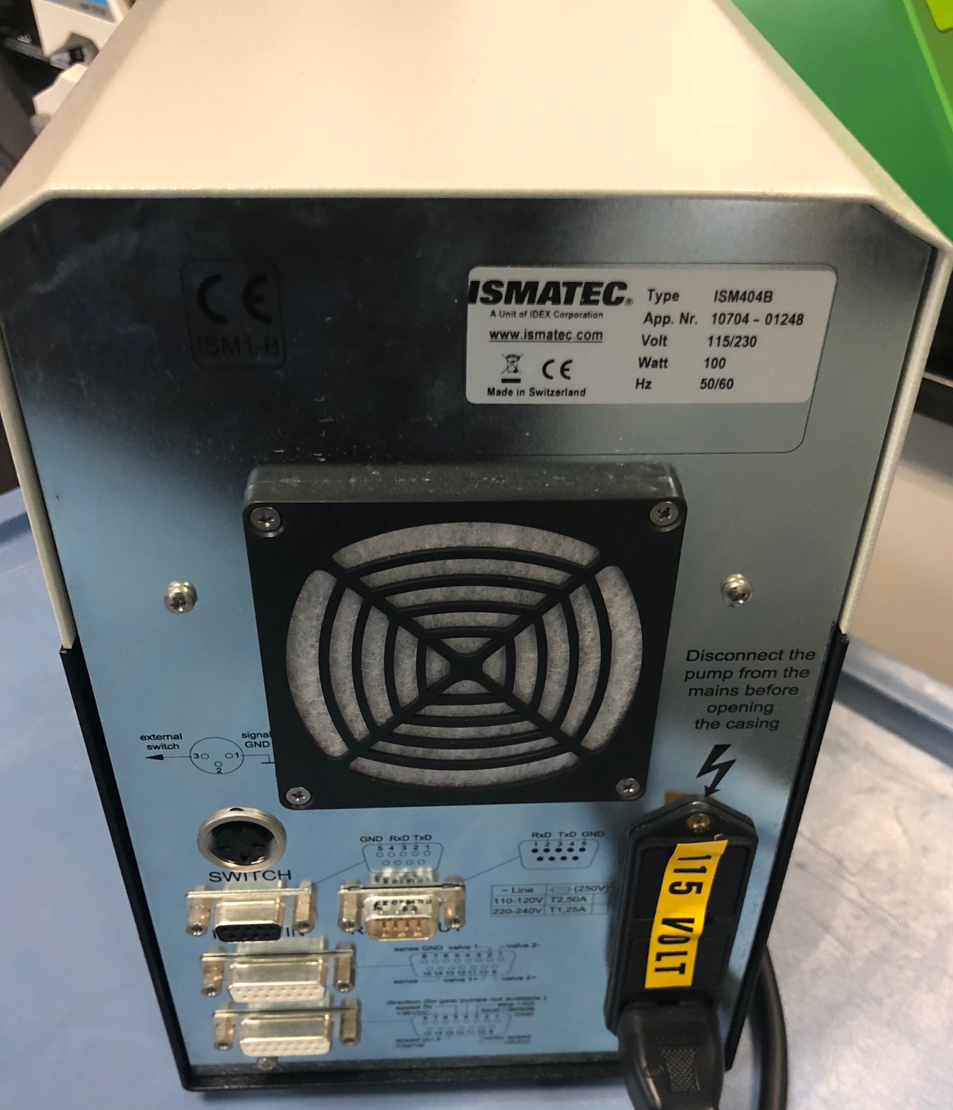 Ismatec ISM404 Pump MCP