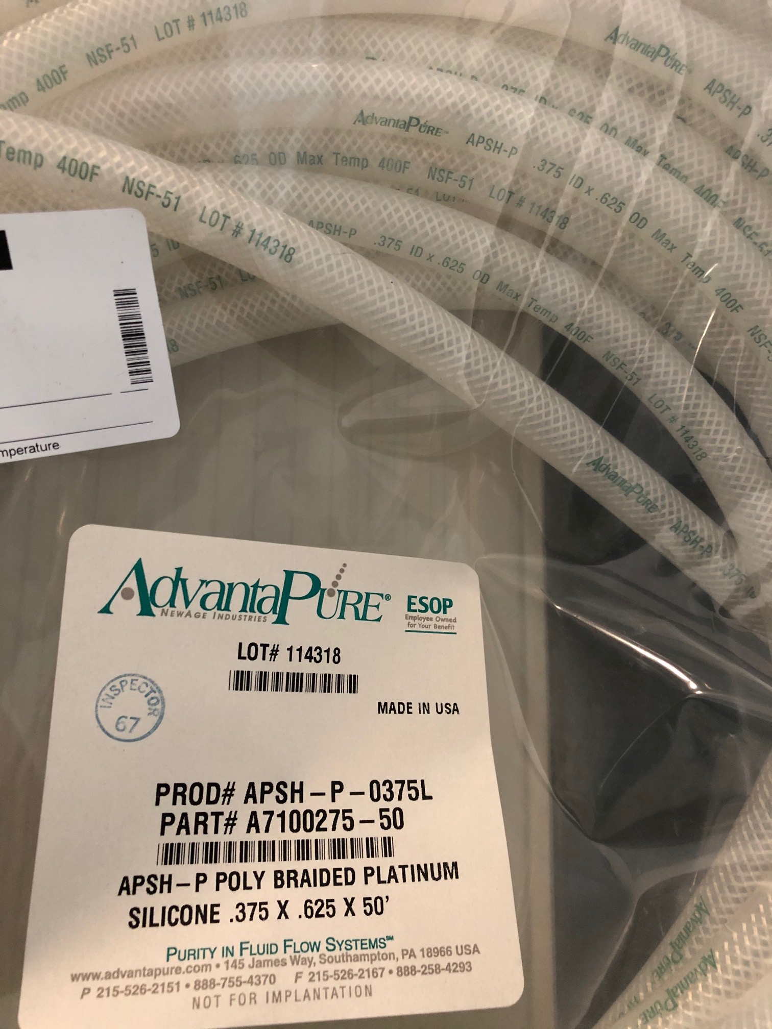 ADVANTAPURE PART A7100275-50