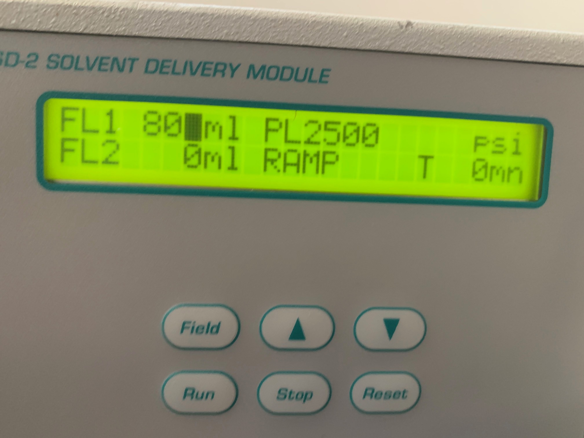 Varian 800ML Pump controller