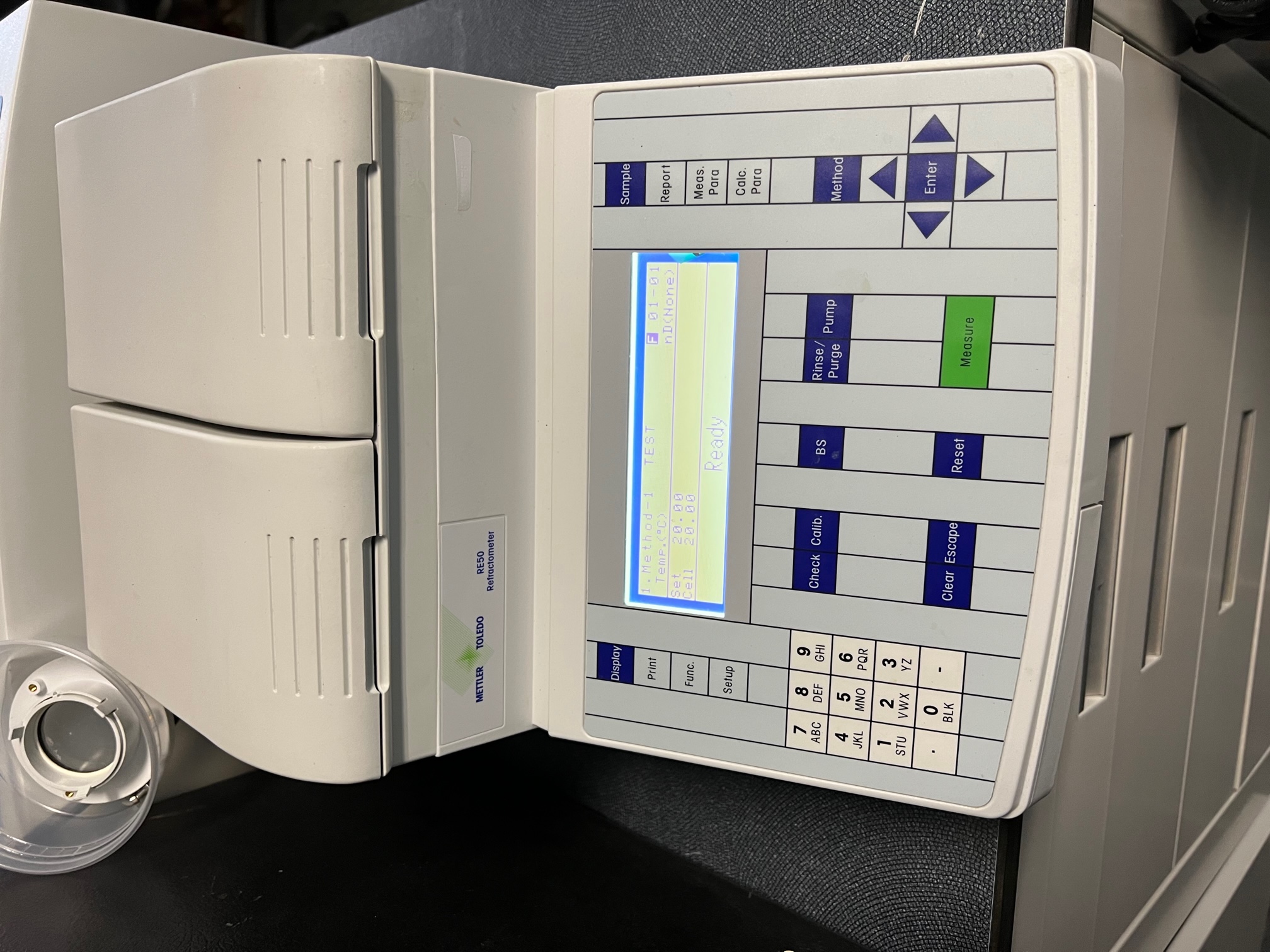 METTLER  RE50 Refractometer