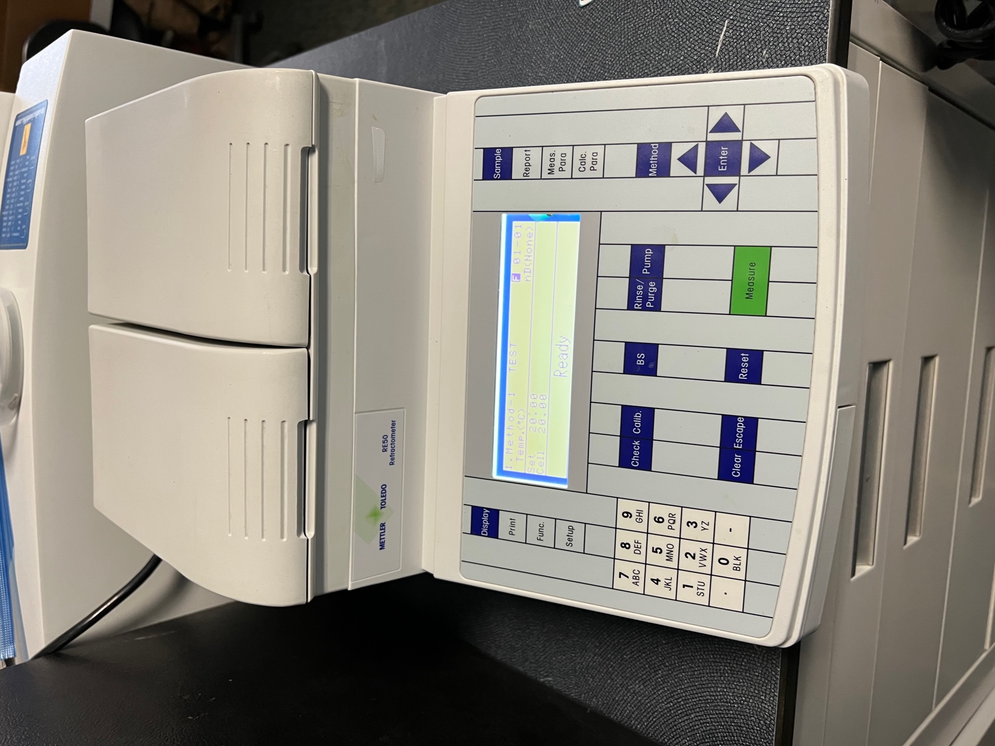 METTLER  RE50 Refractometer