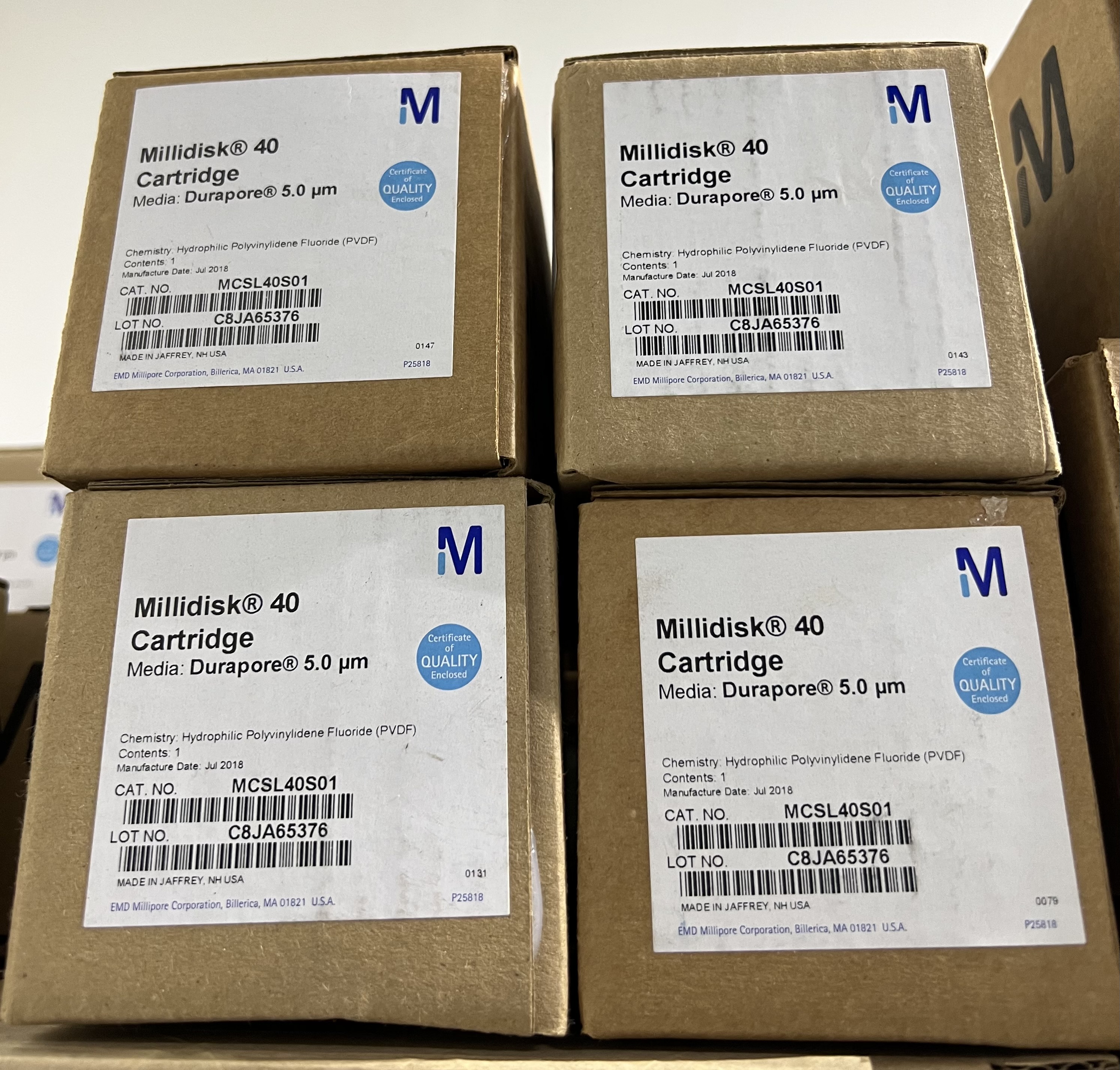 MCSL40S01 Millidisk® Cartridge sterile