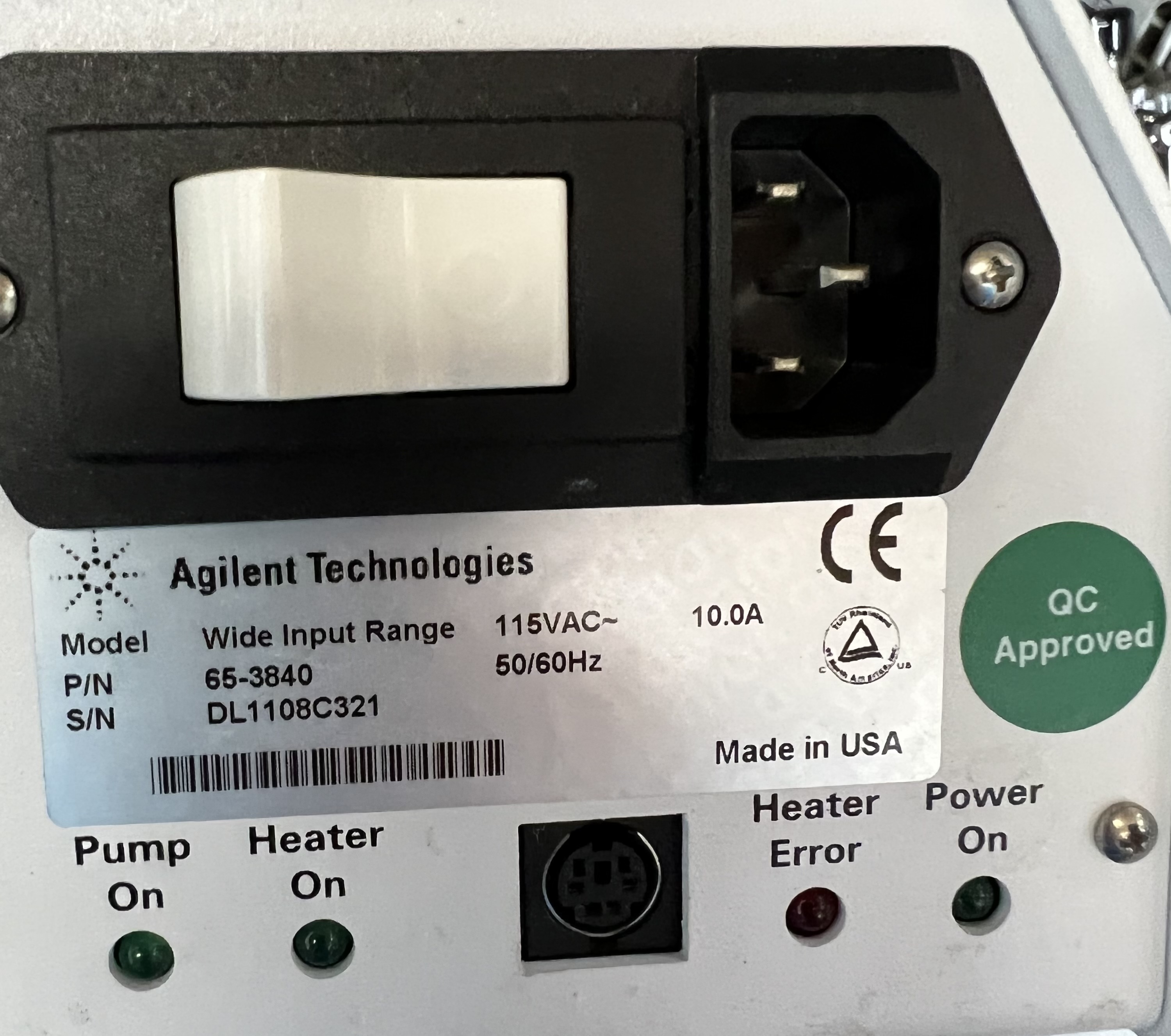 Agilent 65-3840 Agilent Dissolution Pump