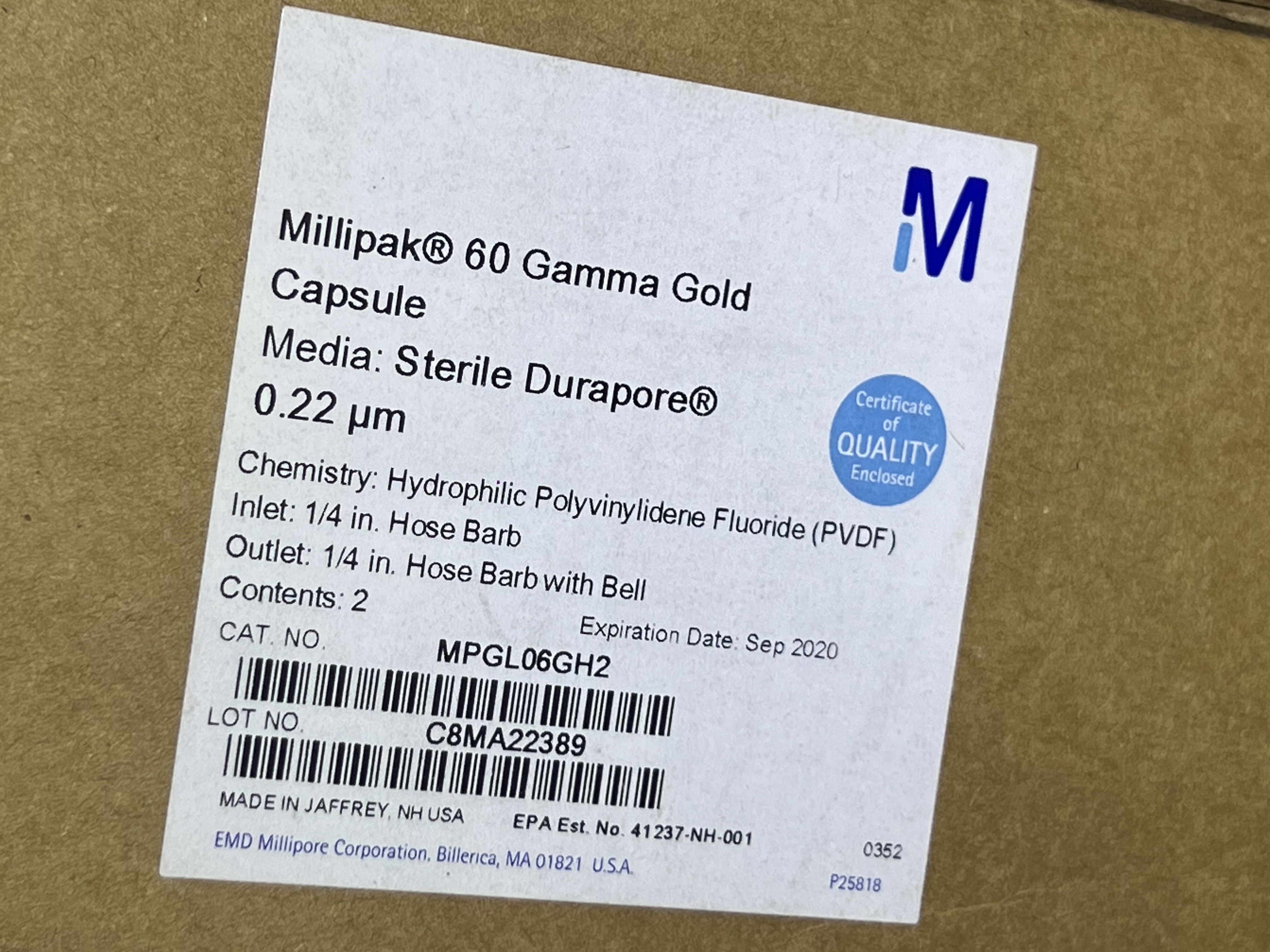 EMD Millipore MPGL06GH2